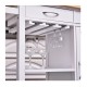 Ξύλινο Πολυλειτουργικό Τρόλεϊ Κουζίνας 88.5 x 40 x 86 cm Bakaji 8052877975082