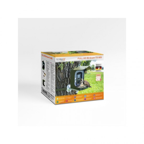 Κάμερα Παρακολούθησης Πουλιών Full-HD Technaxx TX-165