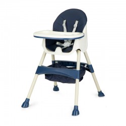 Παιδικό Κάθισμα Φαγητού 2 σε 1 Χρώματος Μπλε Ecotoys HC-823-Blue