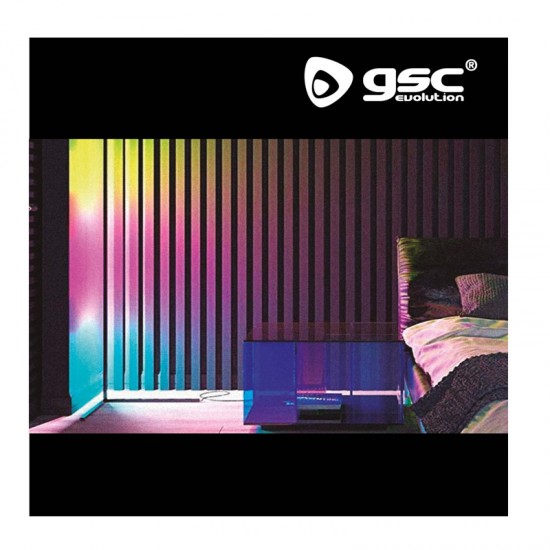 Φωτιστικό Δαπέδου με RGB LED Φωτισμό 6500K Τηλεχειριστήριο και Αισθητήρα Ρυθμικού Ήχου 18W GSC 204405001