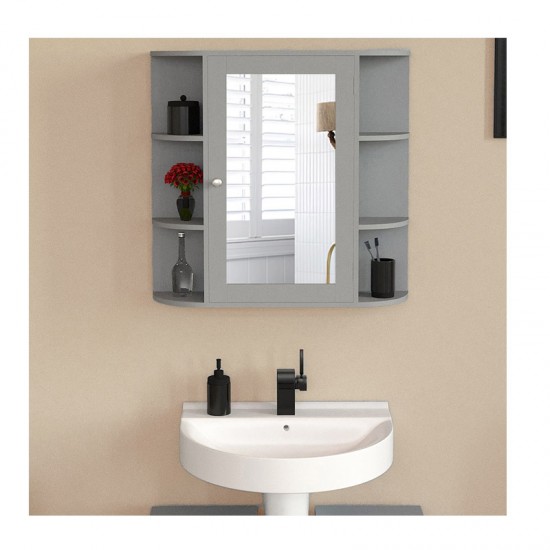 Καθρέπτης Μπάνιου με Ντουλάπι 66 x 16.5 x 63 cm Bakaji 02839833