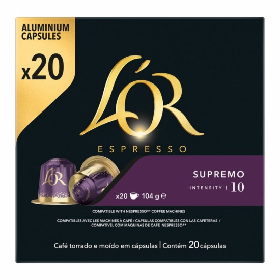 L'Or Κάψουλες Espresso Supremo 20caps