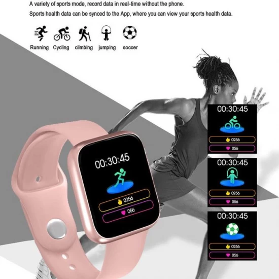 Smart Watch Fitness Tracker με μετρητή καρδιακών παλμών, SpO2 για Android / IOS W4 – Μαύρο Smart Watch Fitness Tracker με μετρητή καρδιακών παλμών, SpO2 για Android / IOS W4 – Μαύρο